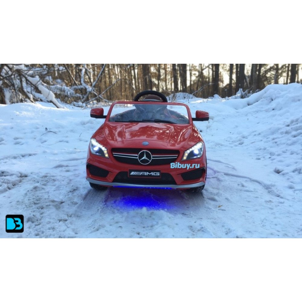Детский электромобиль Mercedes А777АА (CLA 45) красный