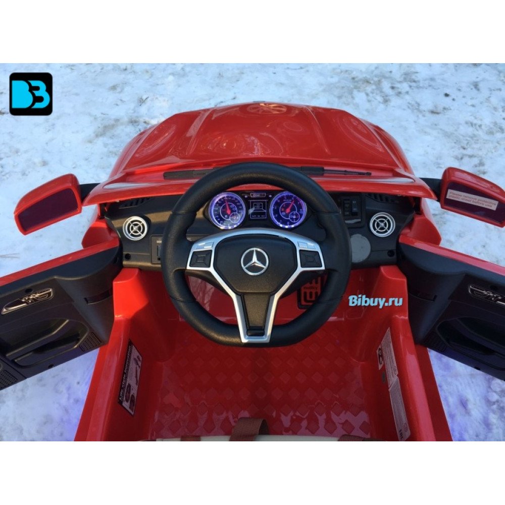 Детский электромобиль Mercedes А777АА (CLA 45) красный