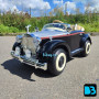 Детская машина Rolls-Royce (E444EE) черный глянец