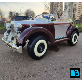 Детский электромобиль Rolls-Royce (E444EE) красный глянец