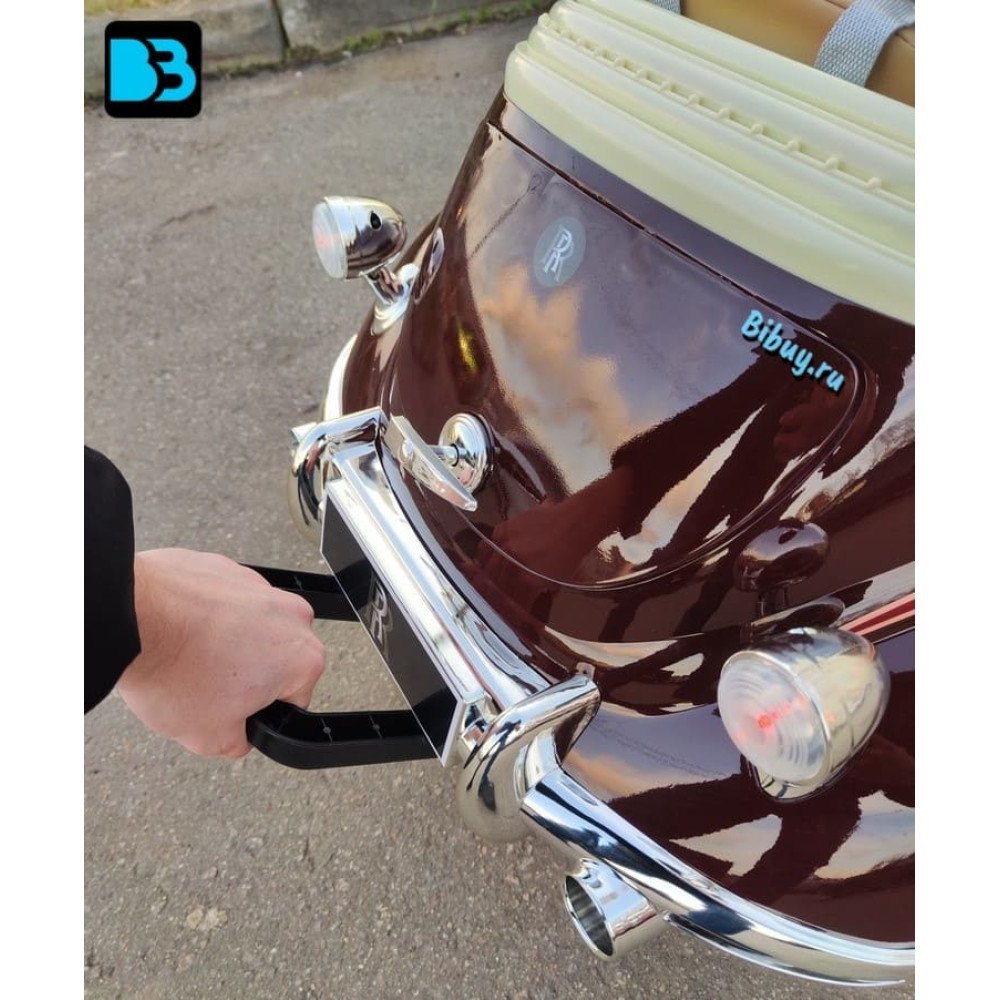 Детский электромобиль Rolls-Royce (E444EE) красный глянец