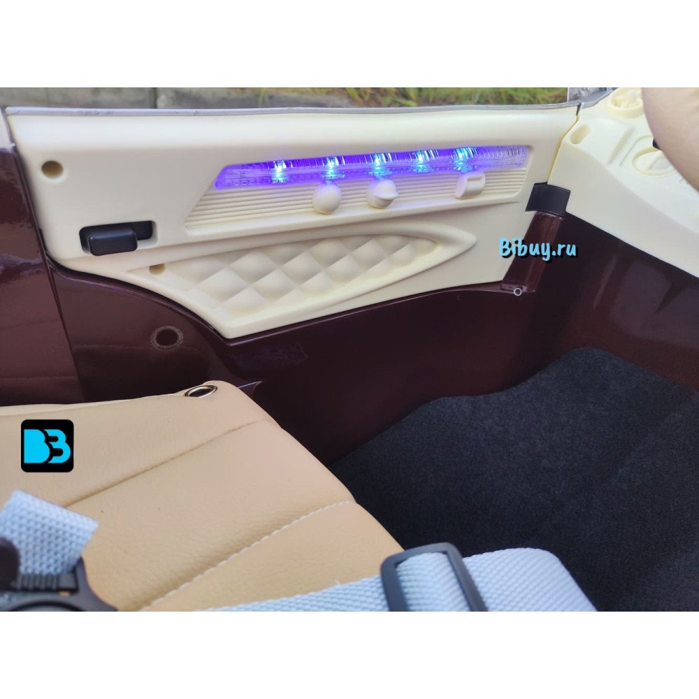 Детский электромобиль Rolls-Royce (E444EE) красный глянец