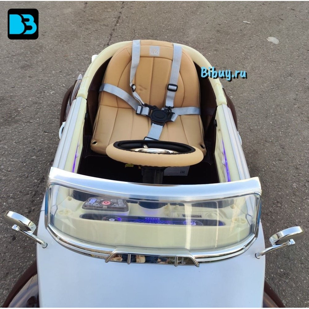 Детский электромобиль Rolls-Royce (E444EE) красный глянец