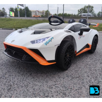 Детский электромобиль Lamborghini Huracán STO (E888EE) белый