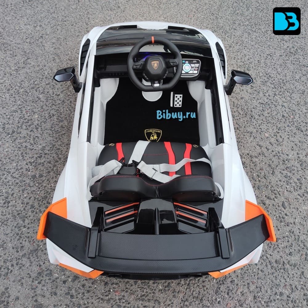 Детский электромобиль Lamborghini Huracán STO (E888EE) белый