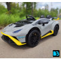 Детский электромобиль Lamborghini Huracán STO (E888EE) серый