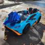Детский Lamborghini Huracán STO (E888EE) синий