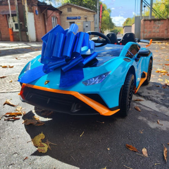 Детский Lamborghini Huracán STO (E888EE) синий