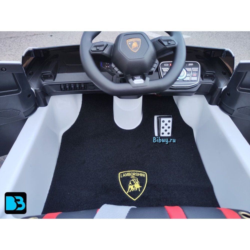 Детский электромобиль Lamborghini Huracán STO (E888EE) белый