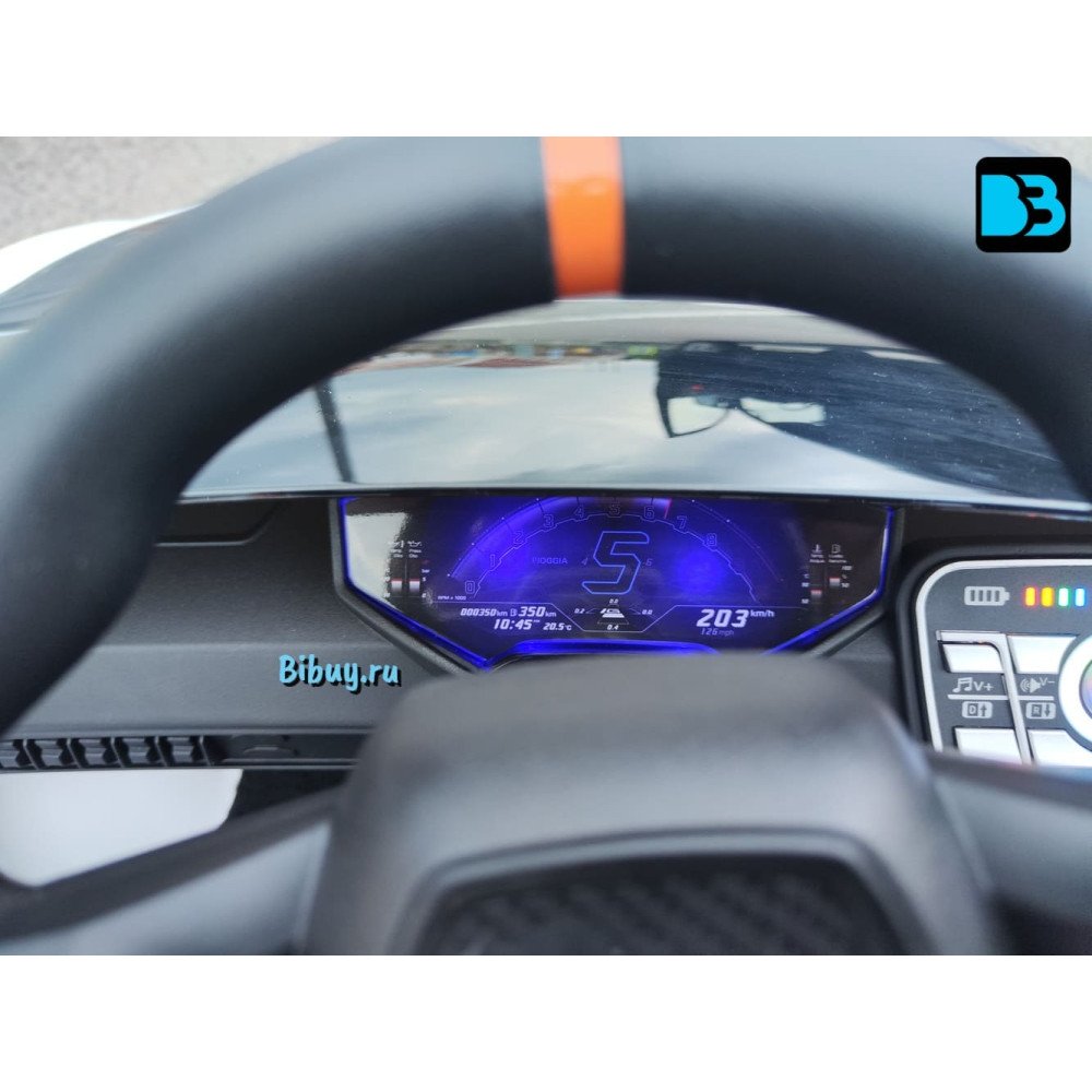 Детский электромобиль Lamborghini Huracán STO (E888EE) белый