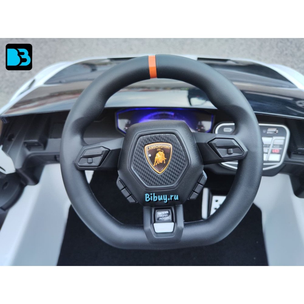 Детский электромобиль Lamborghini Huracán STO (E888EE) белый