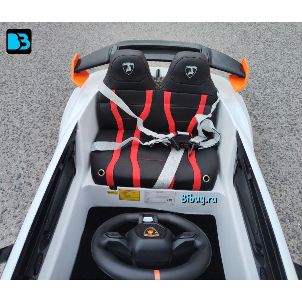 Детский электромобиль Lamborghini Huracán STO (E888EE) белый