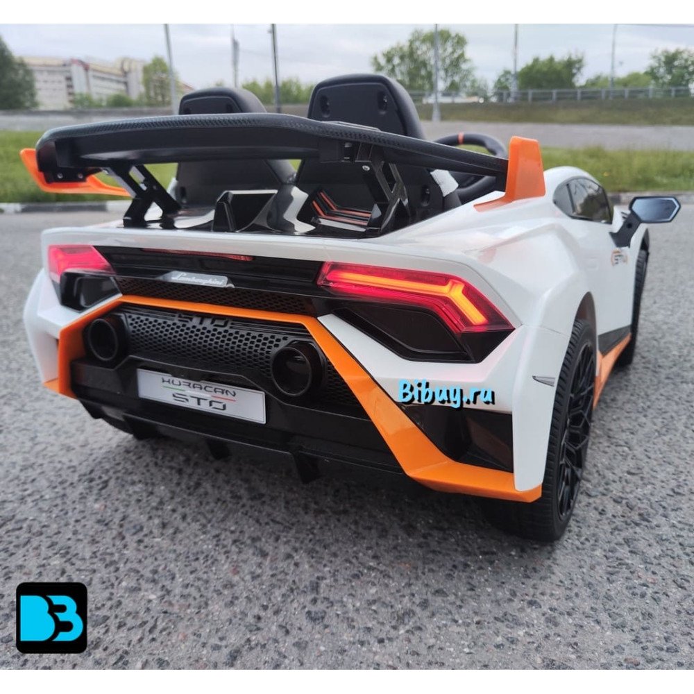 Детский электромобиль Lamborghini Huracán STO (E888EE) белый