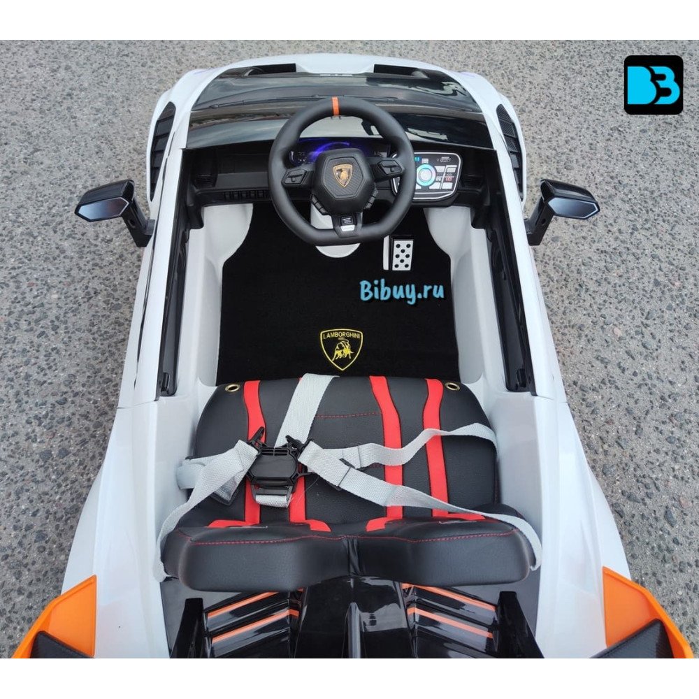 Детский электромобиль Lamborghini Huracán STO (E888EE) белый