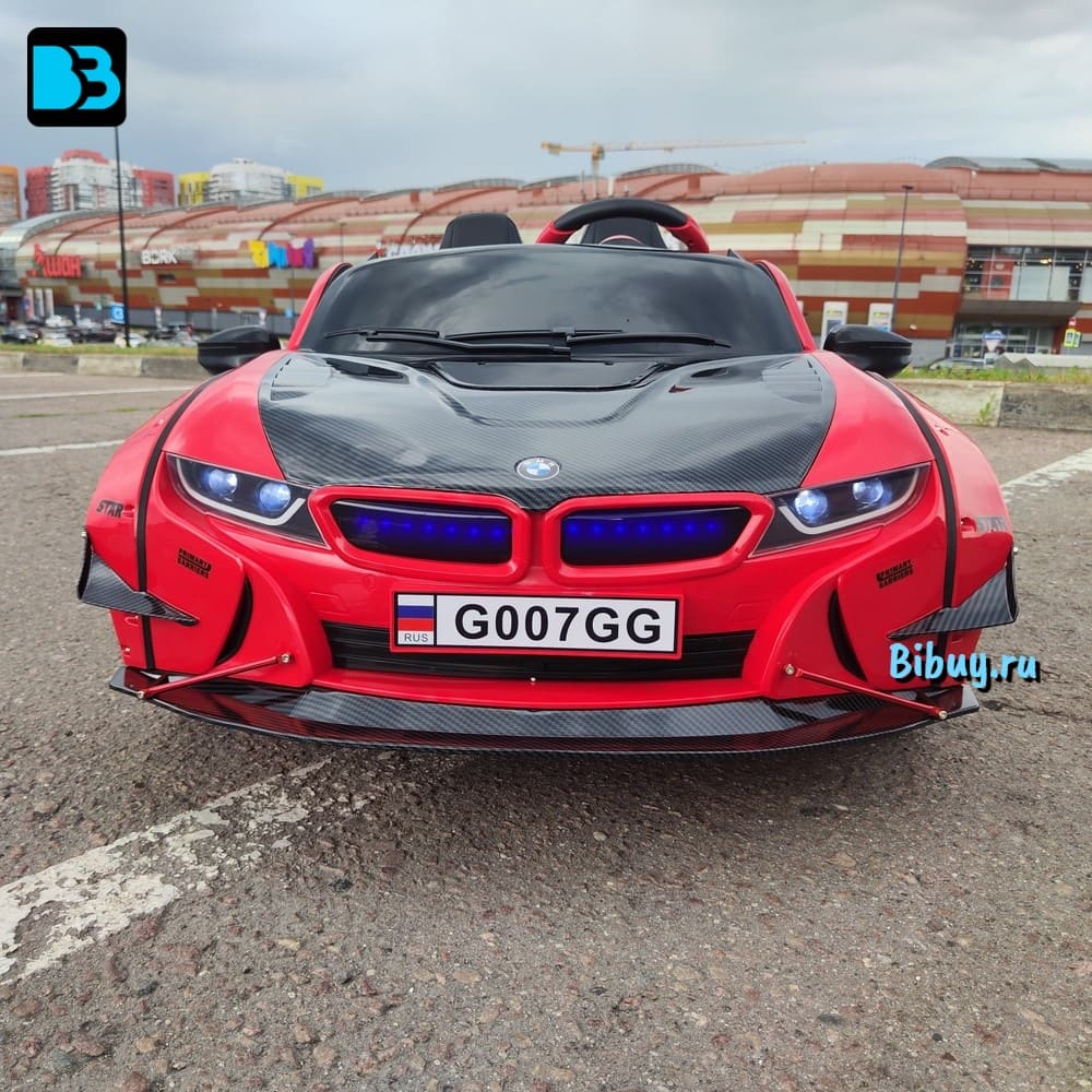 Детская машина BMW G007GG красная