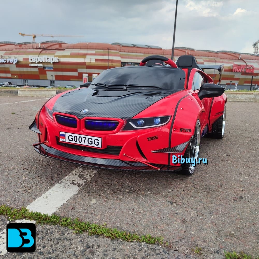 Детская машина BMW G007GG красная