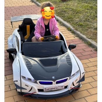 Детский электромобиль БМВ G007GG белый