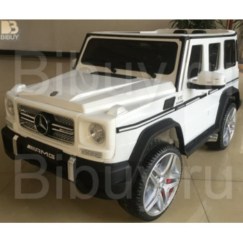 Радиоуправляемый детский электромобиль Mercedes Benz G65 White 12V 2.4G - G65