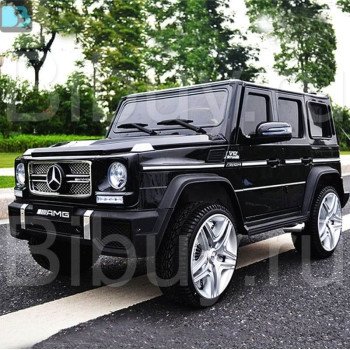Радиоуправляемый детский электромобиль Mercedes Benz G65 Black 12V 2.4G - G65