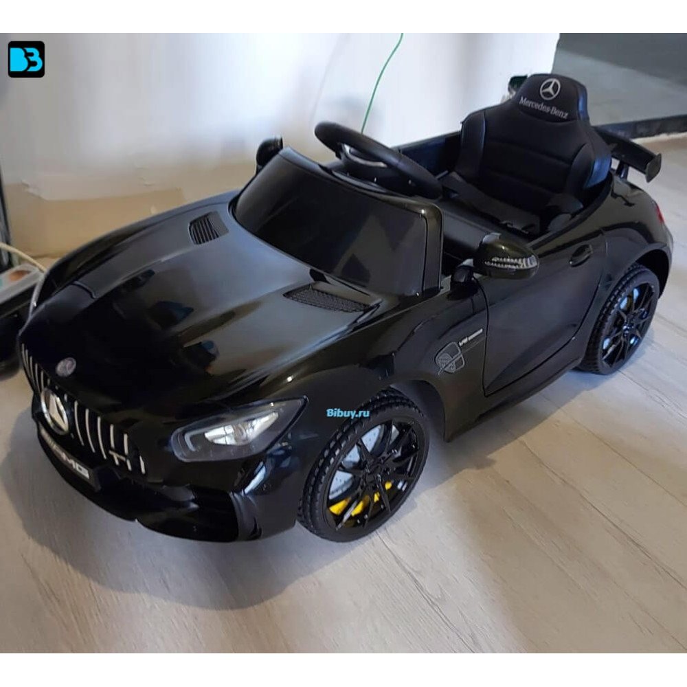 Детский электромобиль Mercedes Benz AMG GT R 2.4G - Black - HL288