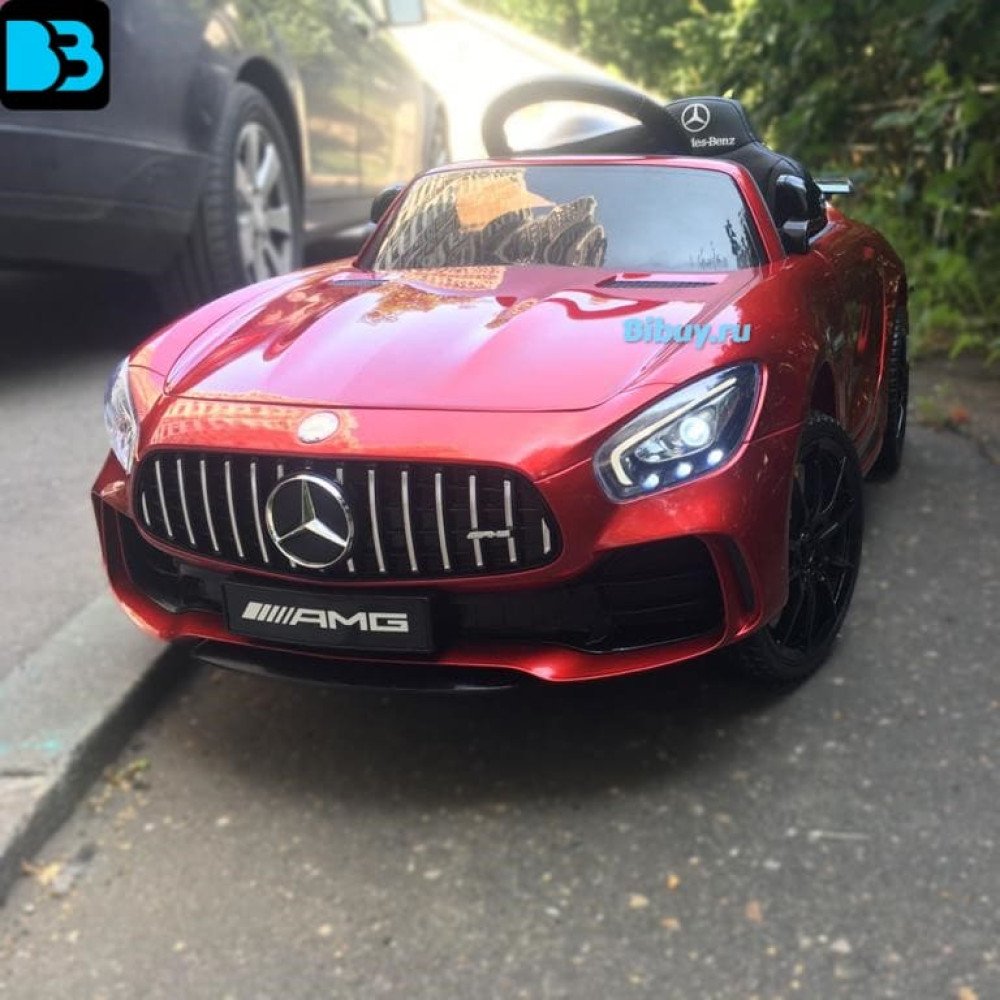 Детская машина Mercedes Benz AMG GT R 2.4G - Red - HL288-RED-PAINT