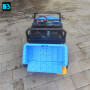 Детский электромобиль грузовик H005HH синий, двухместный