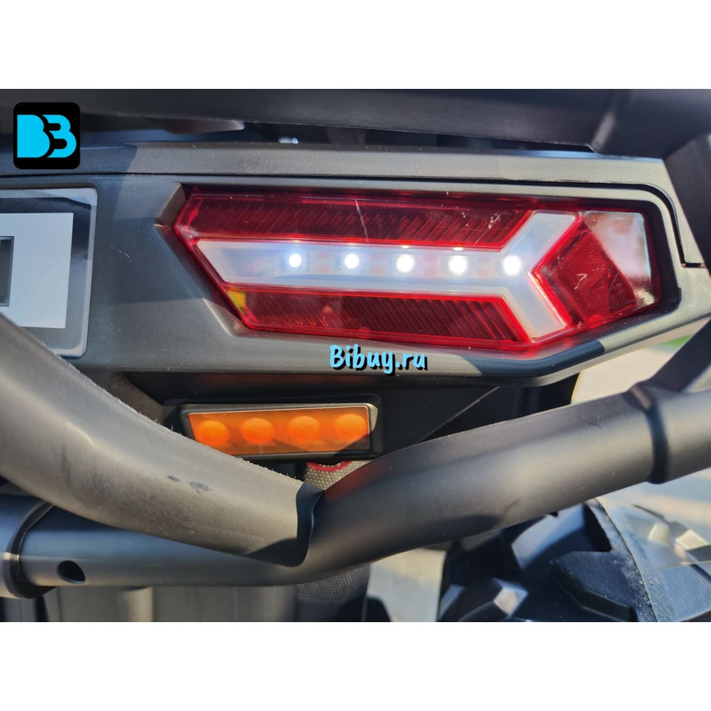 Детский электроквадроцикл H999HH жёлтый, полноприводный, с пультом