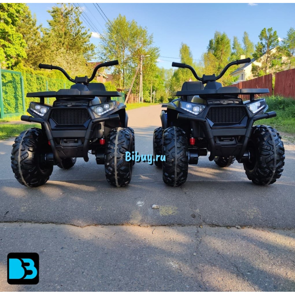 Детский электроквадроцикл H999HH жёлтый, полноприводный, с пультом