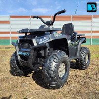 Детский электроквадроцикл H999HH камуфляж, полноприводный, с пультом