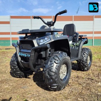 Детский электроквадроцикл H999HH камуфляж, полноприводный, с пультом