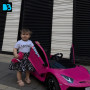 Детский электромобиль Lamborghini SVJ (розовый, 12V) - HL328