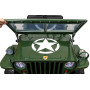 Детский электромобиль джип Jeep Willys 4137 Army green