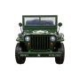 Детский электромобиль джип Jeep Willys 4137 Army green