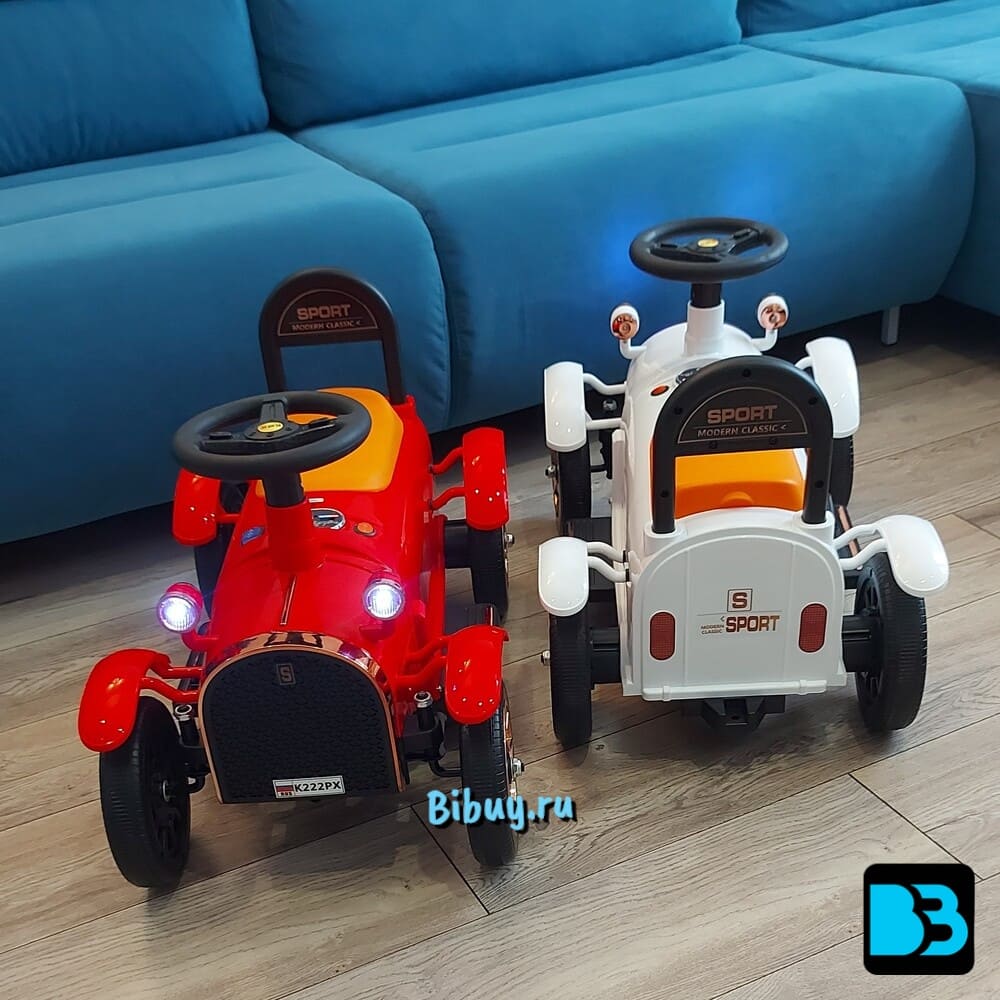 Детский электромобиль Bentley K222PX красный