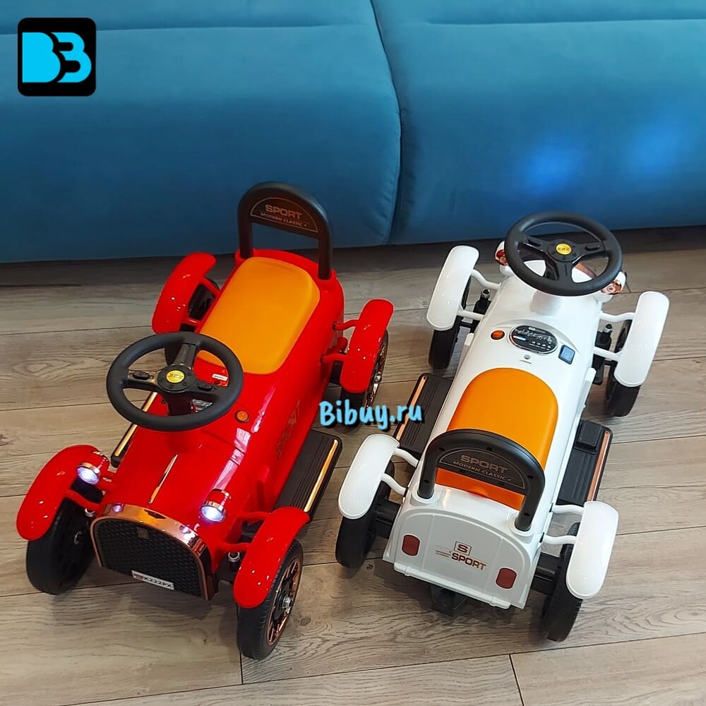 Детский электромобиль Bentley K222PX красный