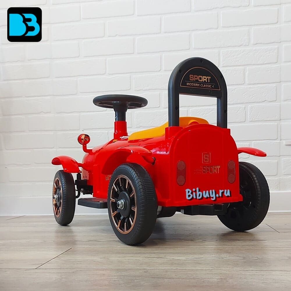 Детский электромобиль Bentley K222PX красный