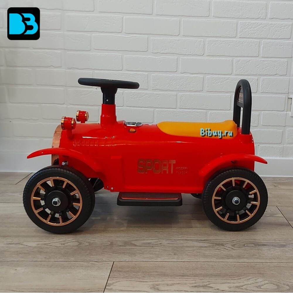 Детский электромобиль Bentley K222PX красный