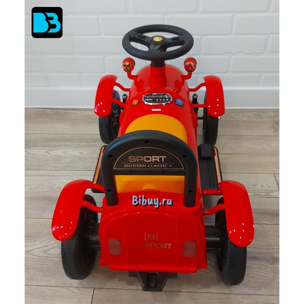 Детский электромобиль Bentley K222PX красный