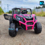 Электромобиль Buggy K777KK LUX 4WD розовый