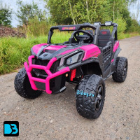 Электромобиль Buggy K777KK LUX 4WD розовый
