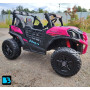 Электромобиль Buggy K777KK LUX 4WD розовый