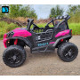 Электромобиль Buggy K777KK LUX 4WD розовый
