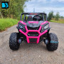 Электромобиль Buggy K777KK LUX 4WD розовый