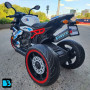 Детский трицикл K808AM белый, электрический
