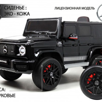 Детский электромобиль Mercedes-Benz G63 4WD (K999KK) черный глянец