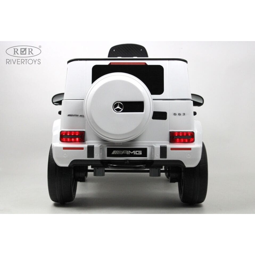 Детский электромобиль Mercedes-Benz G63 (K999KK) белый