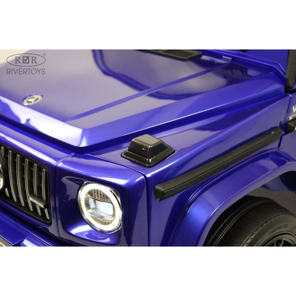 Полноприводный Гелик Mercedes-Benz G63 (K999KK)-4 WD синий глянец
