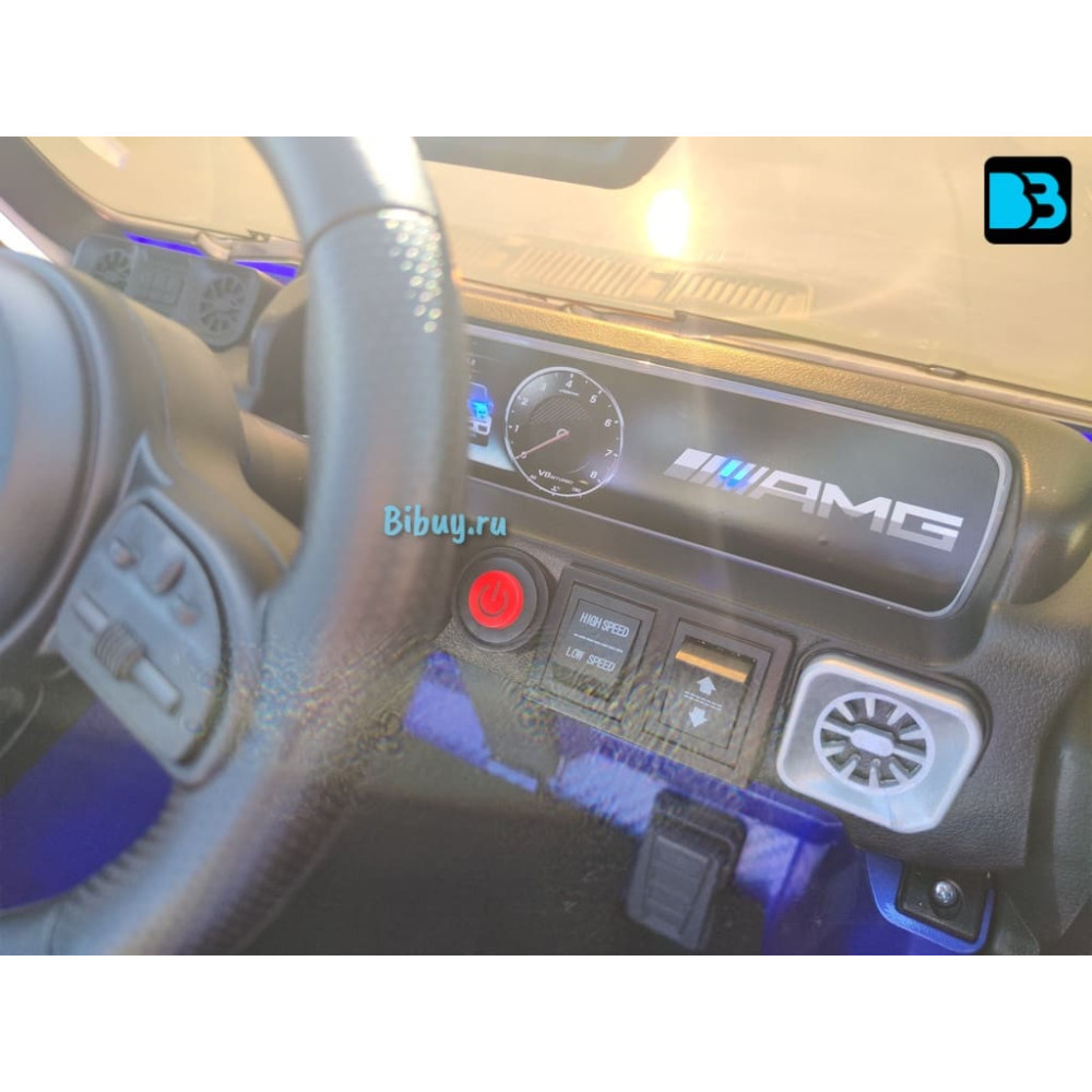 Полноприводный Гелик Mercedes-Benz G63 (K999KK)-4 WD синий глянец