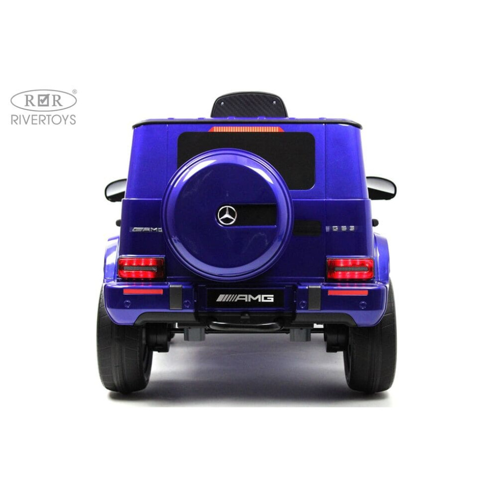 Полноприводный Гелик Mercedes-Benz G63 (K999KK)-4 WD синий глянец