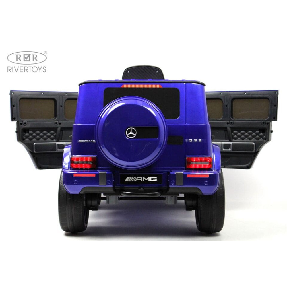Полноприводный Гелик Mercedes-Benz G63 (K999KK)-4 WD синий глянец